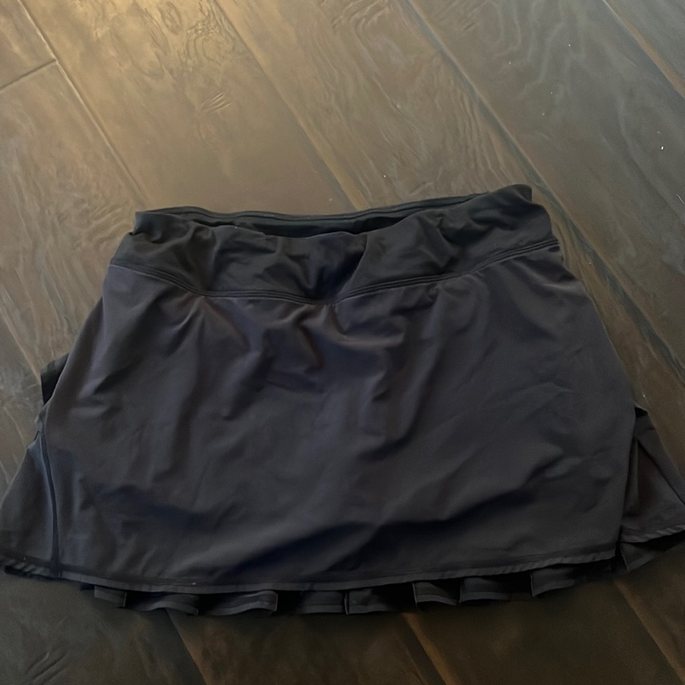 Black Lululemon Tennis Skirt